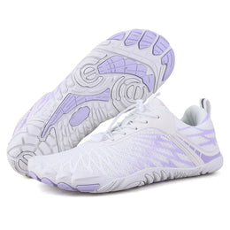 Violet Purple & White