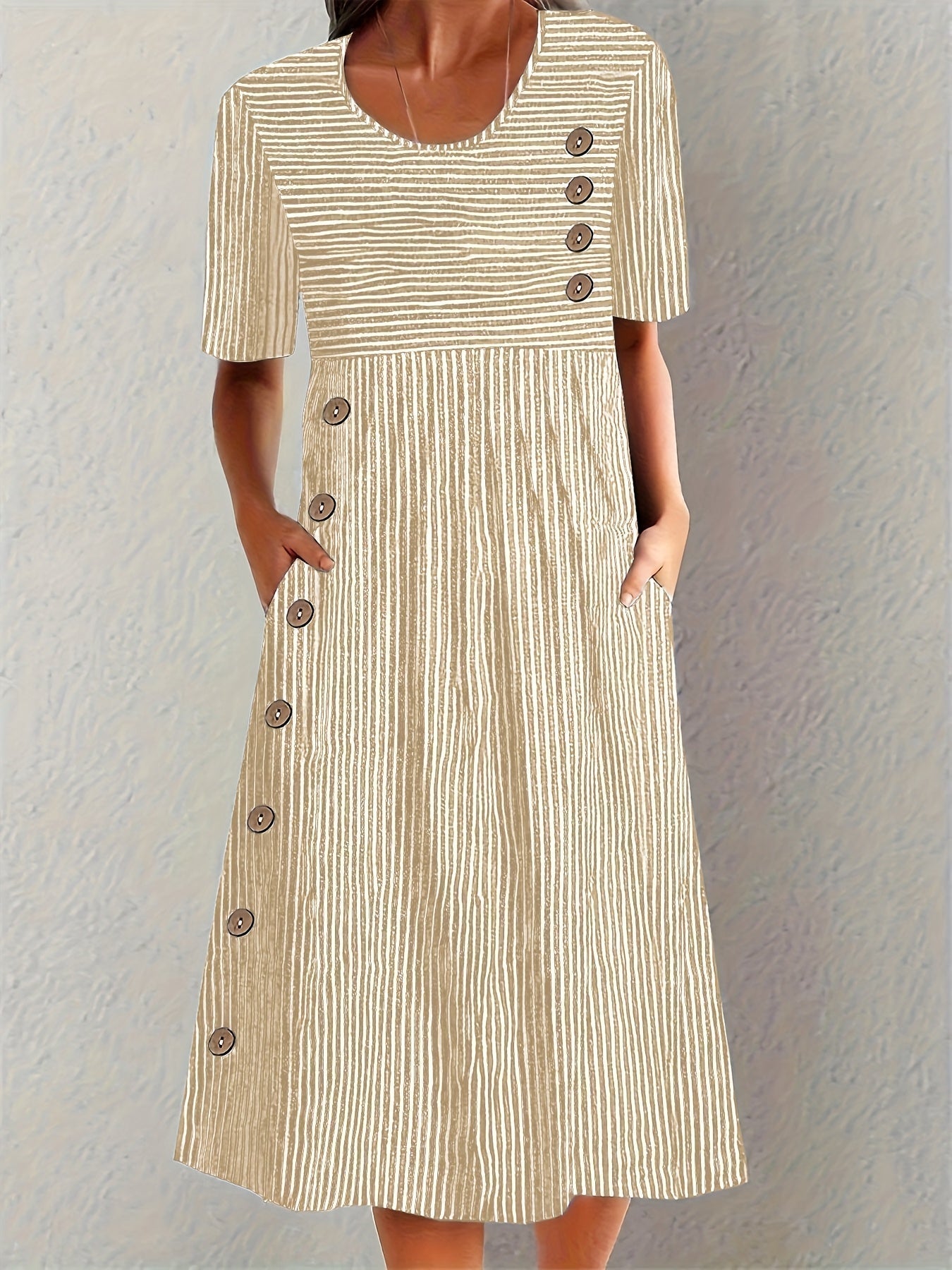 Sofia | Breezy Striped Summer Dress