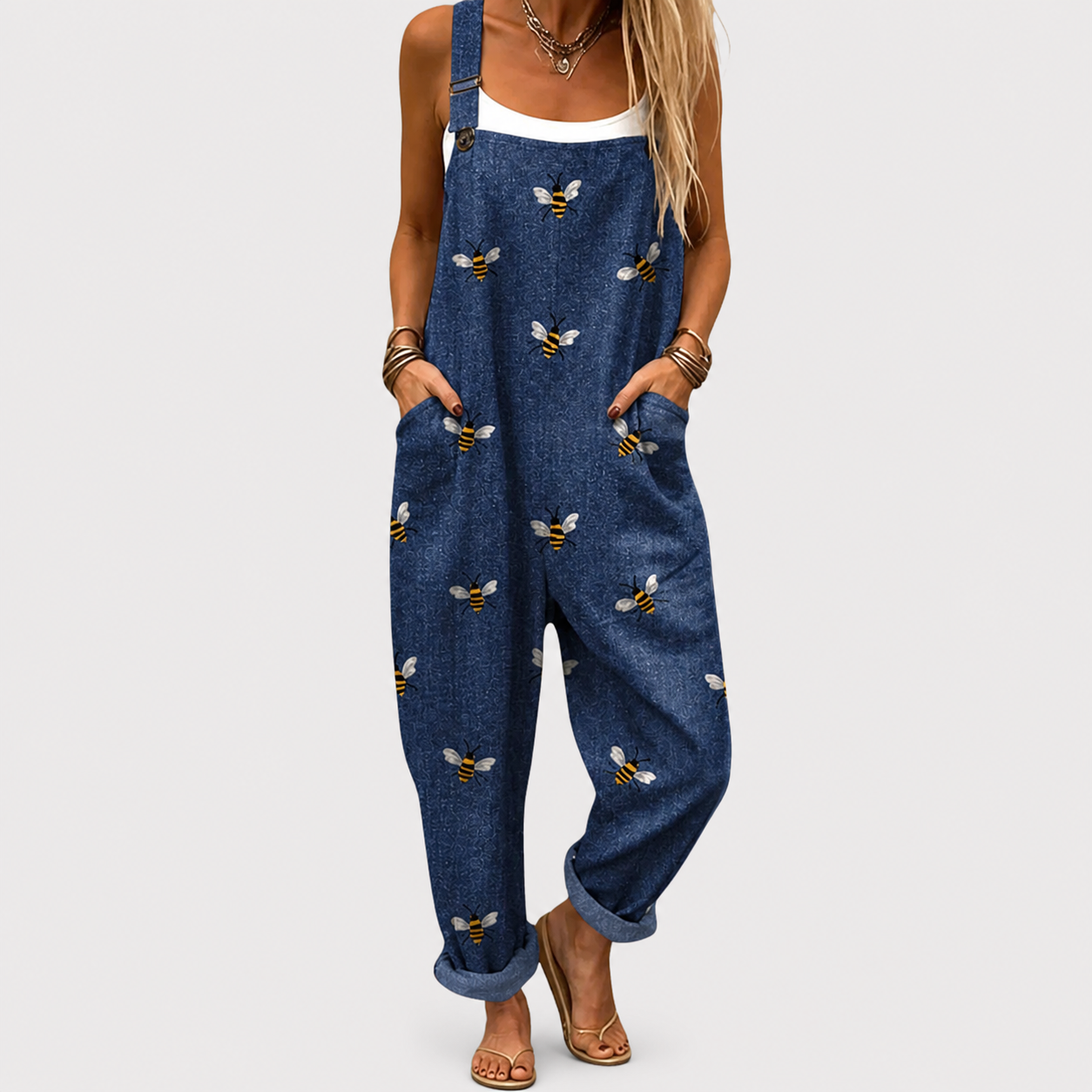 Cozy Printed Jumpsuit