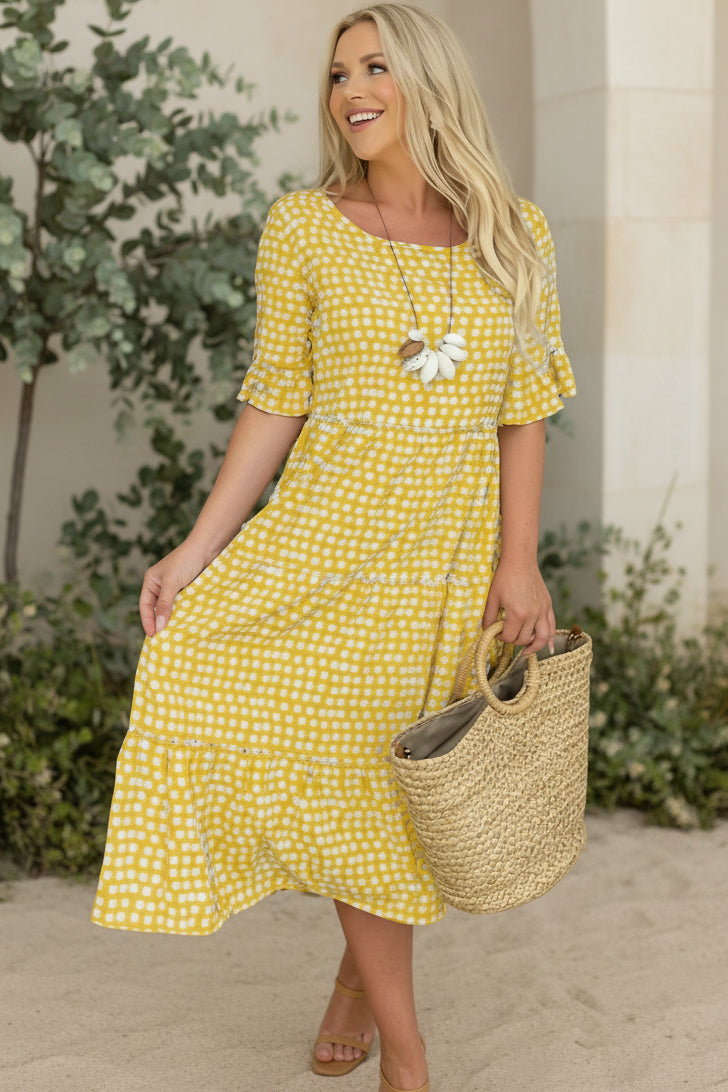 JOANNA - CHIC PRINTED DRESS