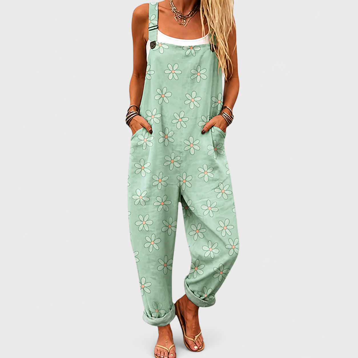 Cozy Graphic Jumpsuit