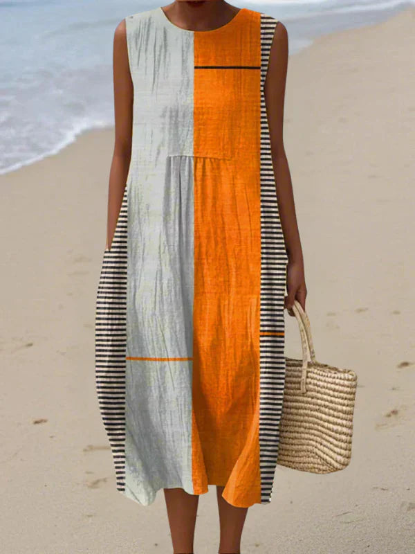 Leah | Breezy Sleeveless Summer Dress