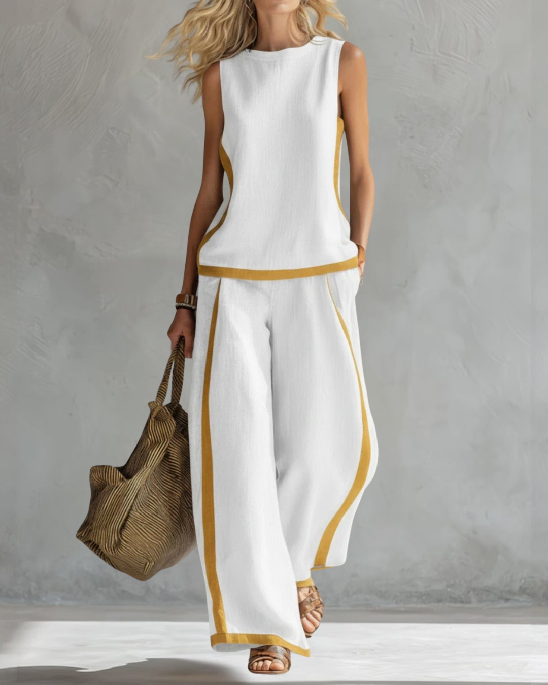 Leila - Chic Two-Piece Ensemble