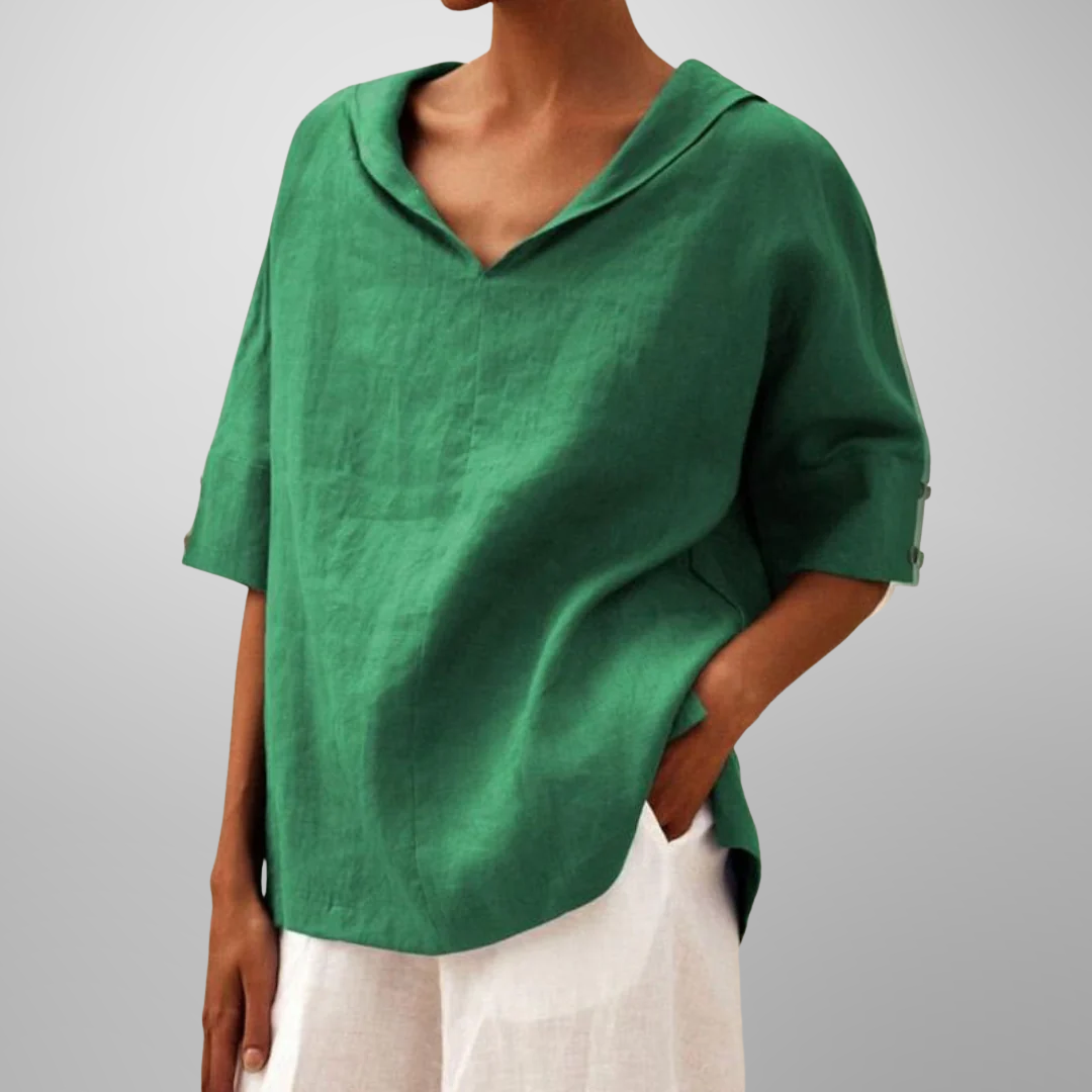 Lucy – Relaxed Fit Cotton Blouse