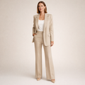 Vanessa™ | Elegant suit set with flared trousers