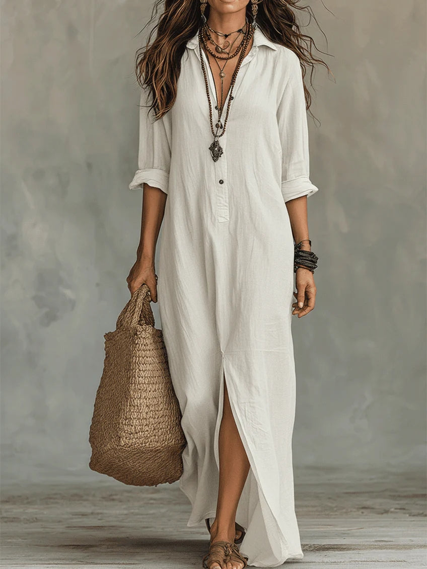 WILLOW | Effortless Maxi Dress with Flattering Silhouette for Versatile Everyday Style