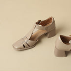Belliora | Summer Sandals with Square Toe Design