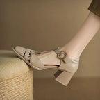 Belliora | Summer Sandals with Square Toe Design