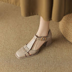 Belliora | Summer Sandals with Square Toe Design