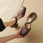 Belliora | Summer Sandals with Square Toe Design