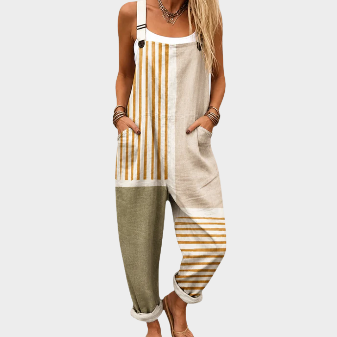 Cozy Graphic Jumpsuit