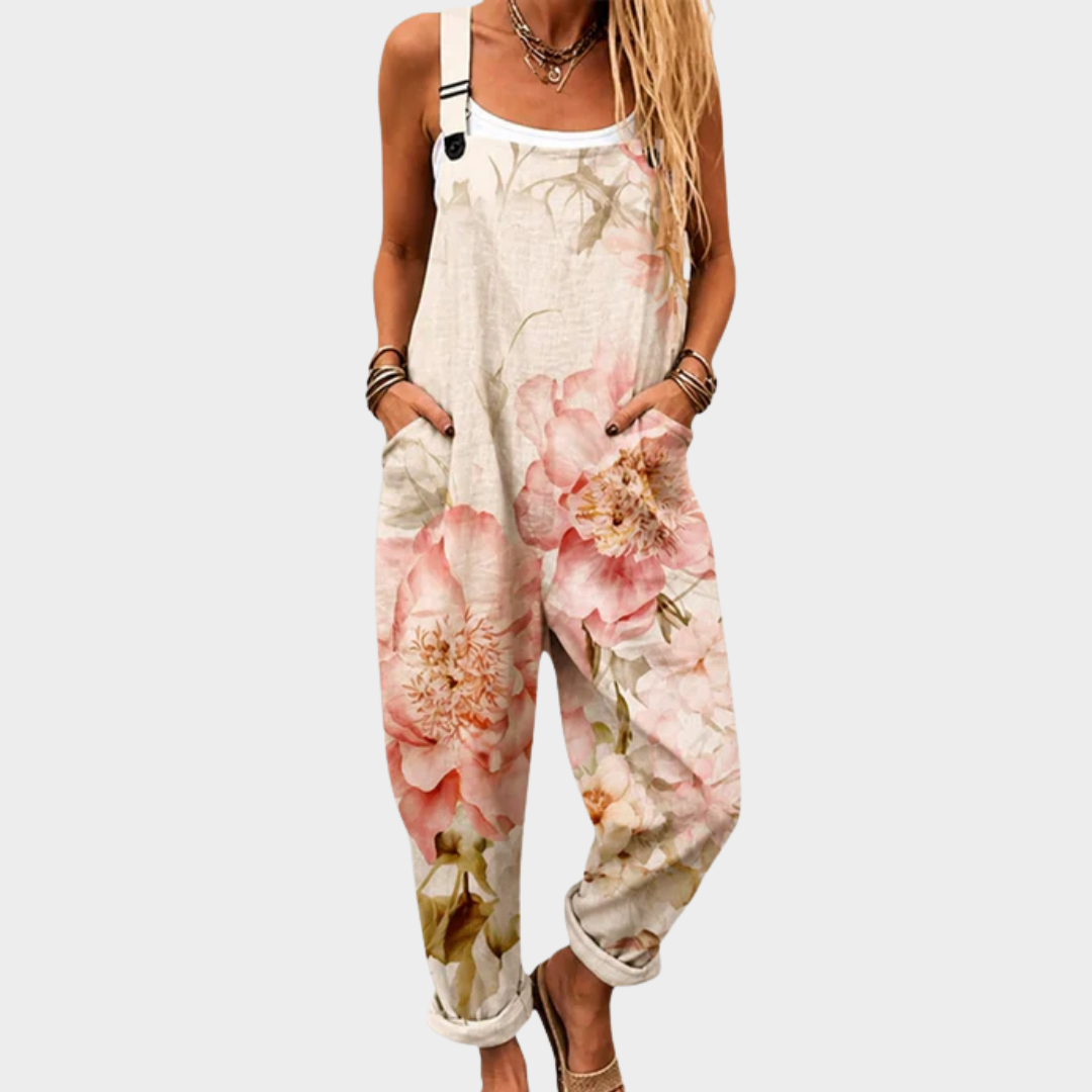 Cozy Printed Jumpsuit