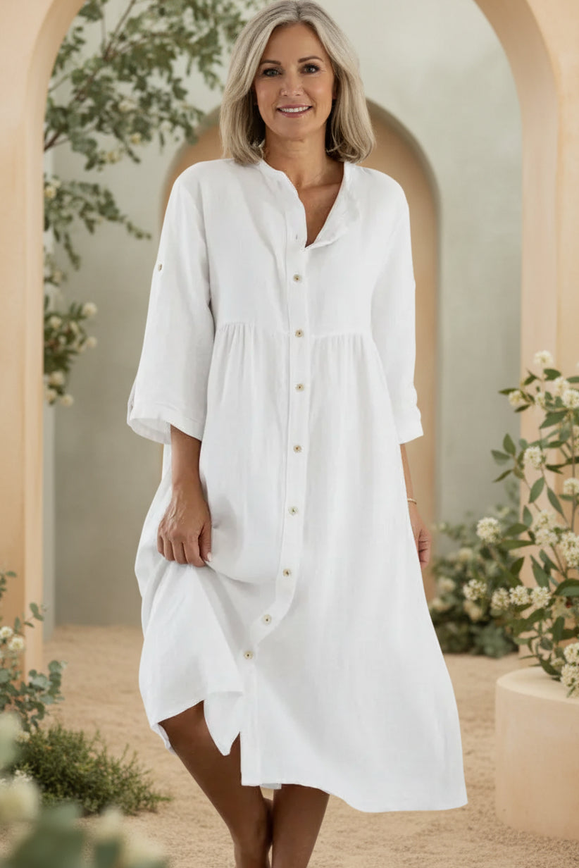 SANDRE - Relaxed Fit Shirt Dress