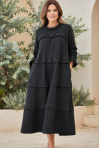 MORGAN – ELEGANT LAYERED MAXI DRESS
