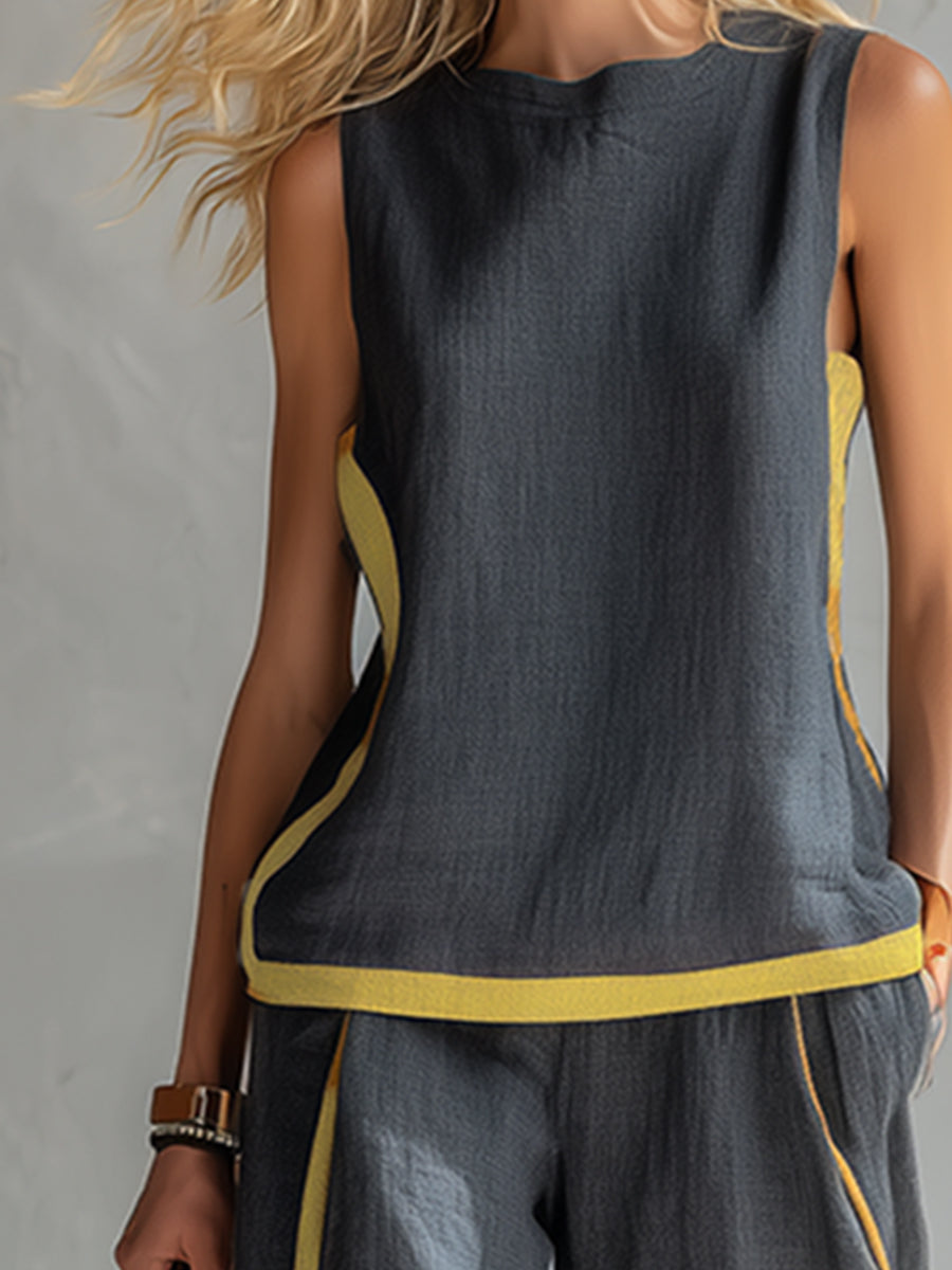 Leila - Chic Two-Piece Ensemble