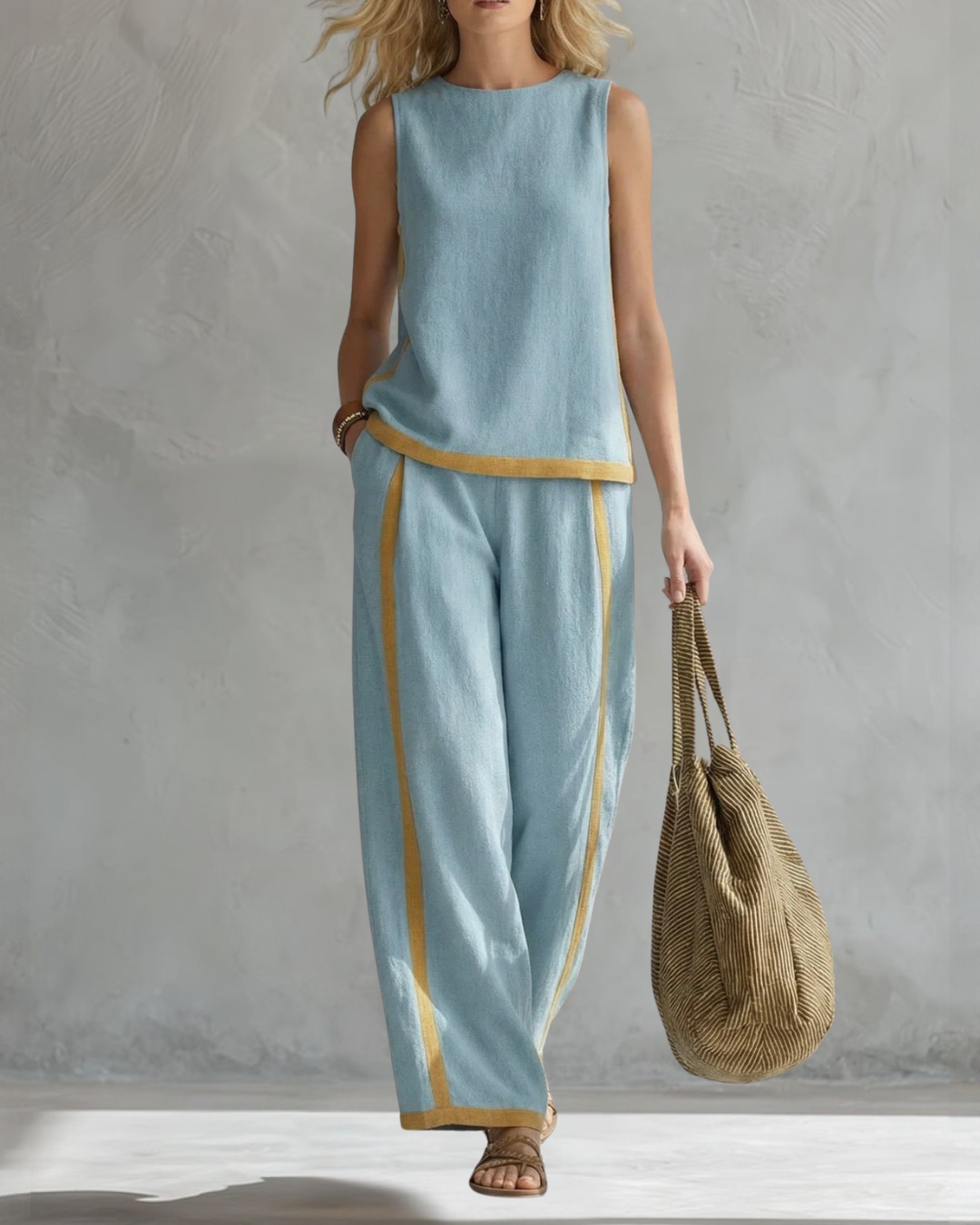 Leila - Chic Two-Piece Ensemble