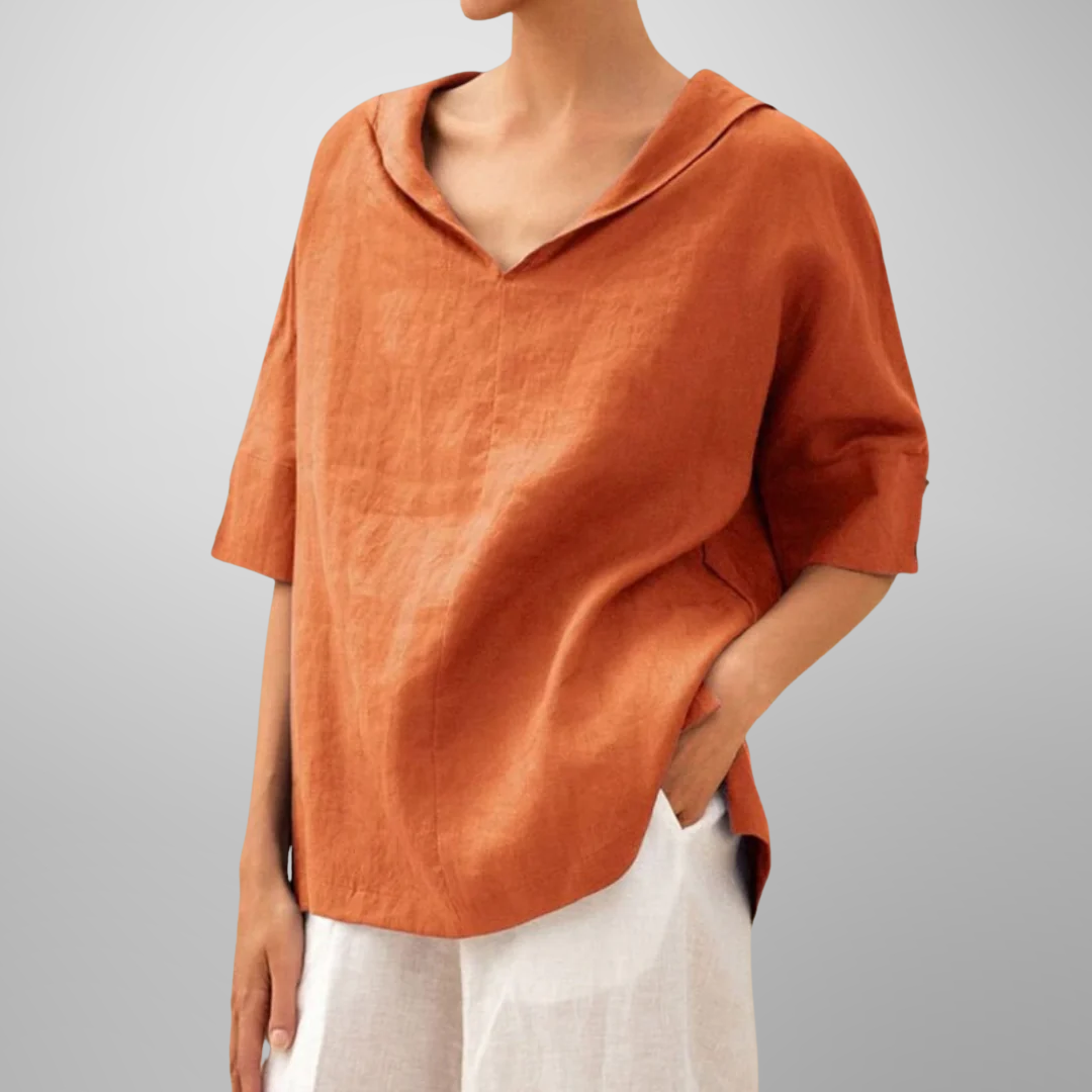 Lucy – Relaxed Fit Cotton Blouse