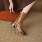 Martina | Premium Leather Ankle Boots