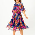 BARBARA | PLUS SIZE CHIFFON DRESS FOR ULTIMATE COMFORT