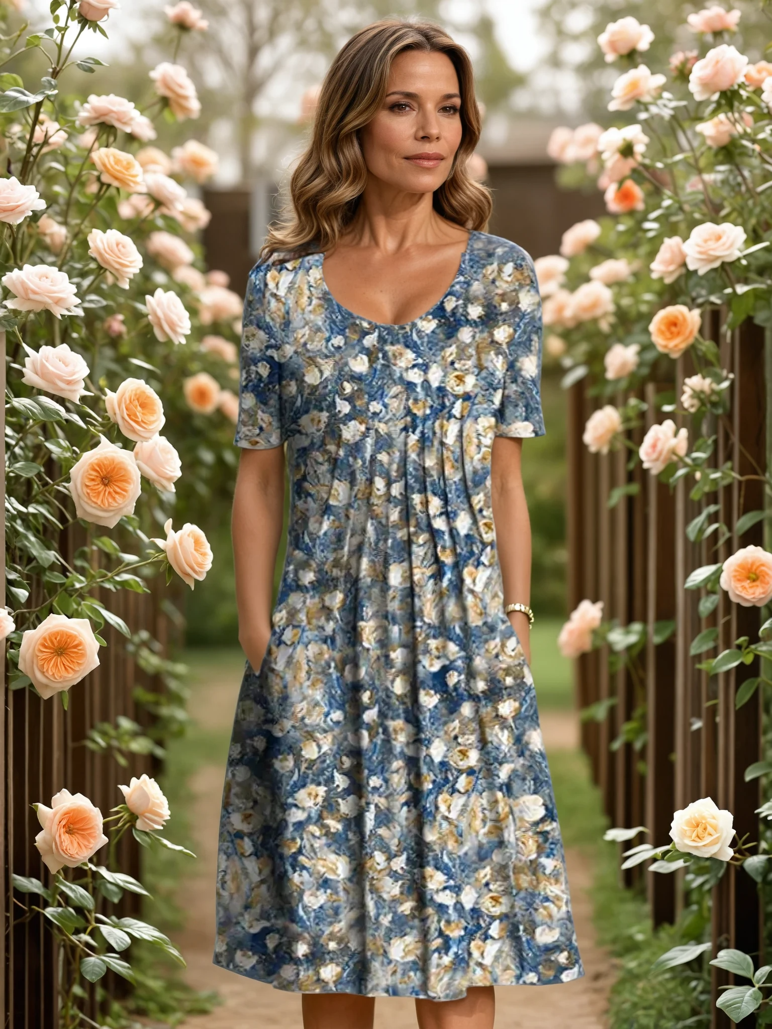 HARPER | Chic Dress with Belly Coverage