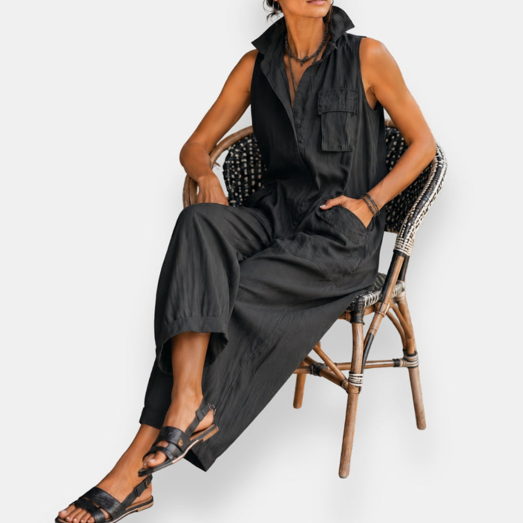 Garvale | Sleeveless Jumpsuit