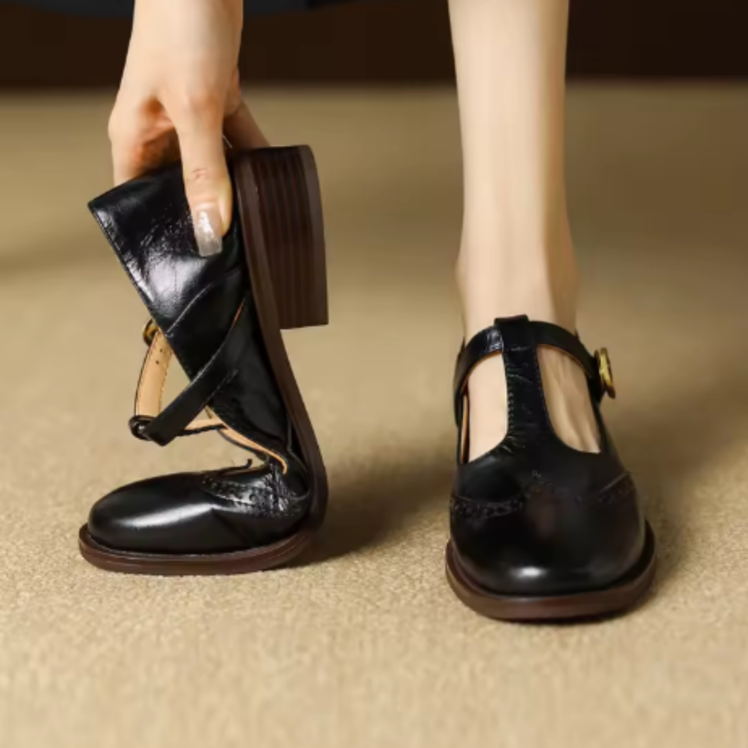 Ysolenne | Chic T-Bar Mary Jane Shoes