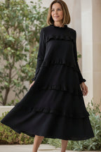MORGAN – ELEGANT LAYERED MAXI DRESS