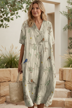 VIVIENNE - CHARMING FLORAL DRESS