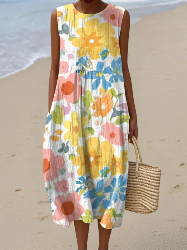 Leah | Breezy Sleeveless Summer Dress