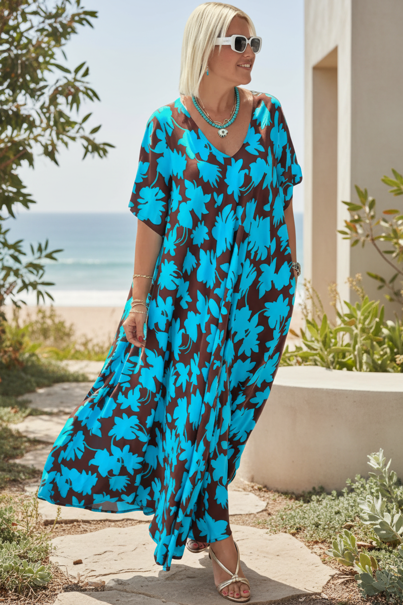 SOLENNE - ISLAND INSPIRED MAXI DRESS