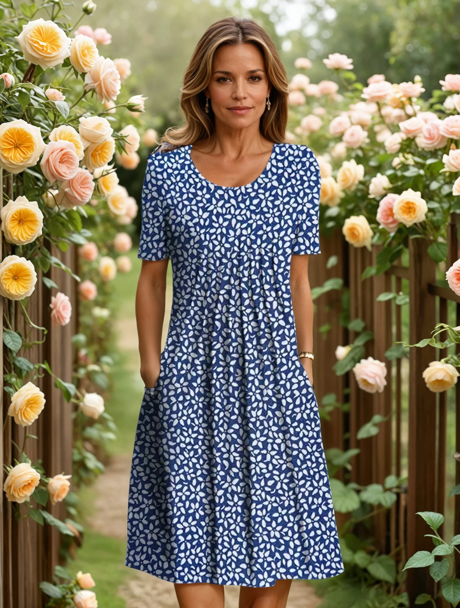 HARPER | Chic Dress with Belly Coverage