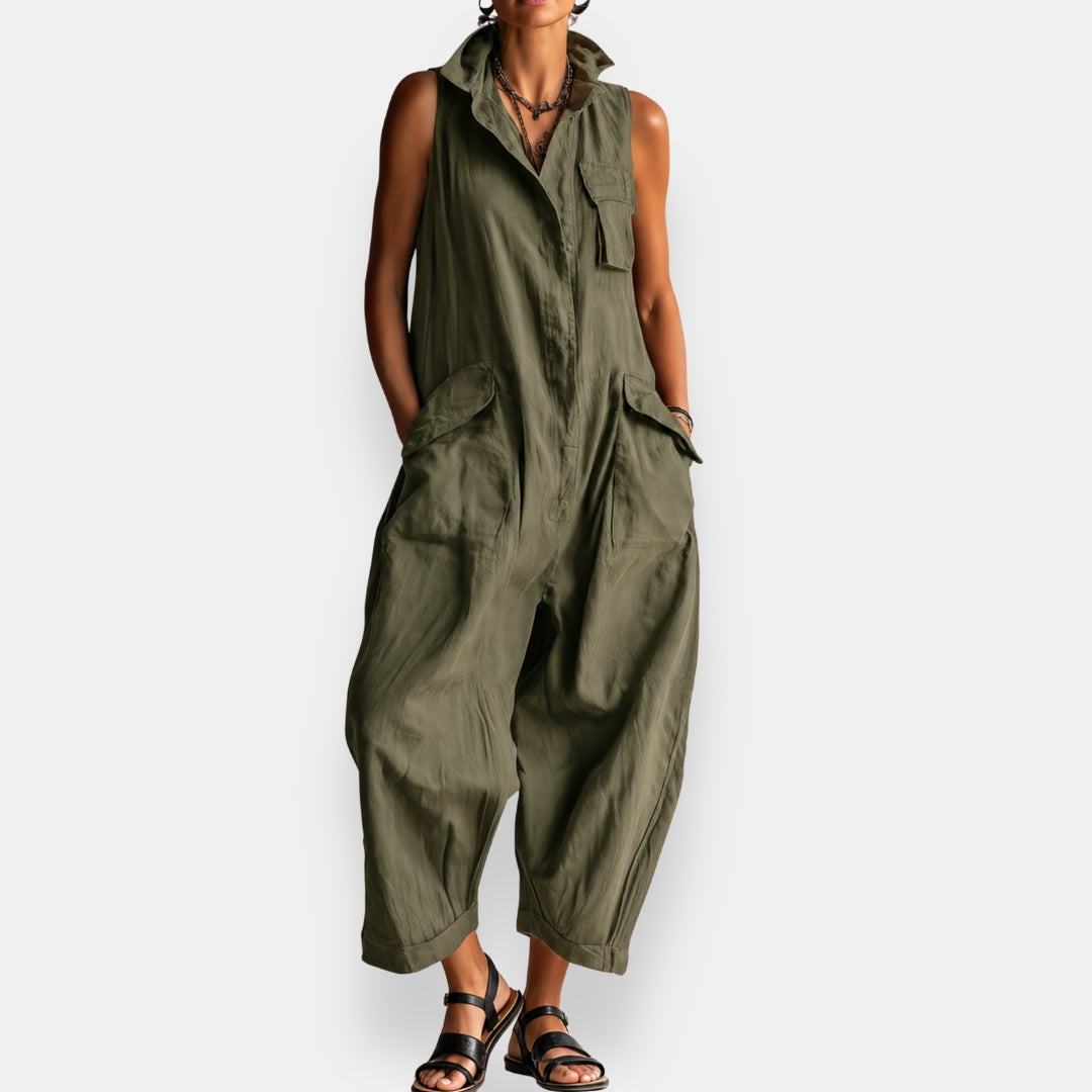 Garvale | Sleeveless Jumpsuit
