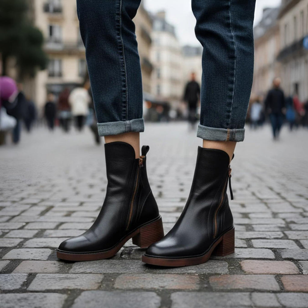 Martina | Premium Leather Ankle Boots