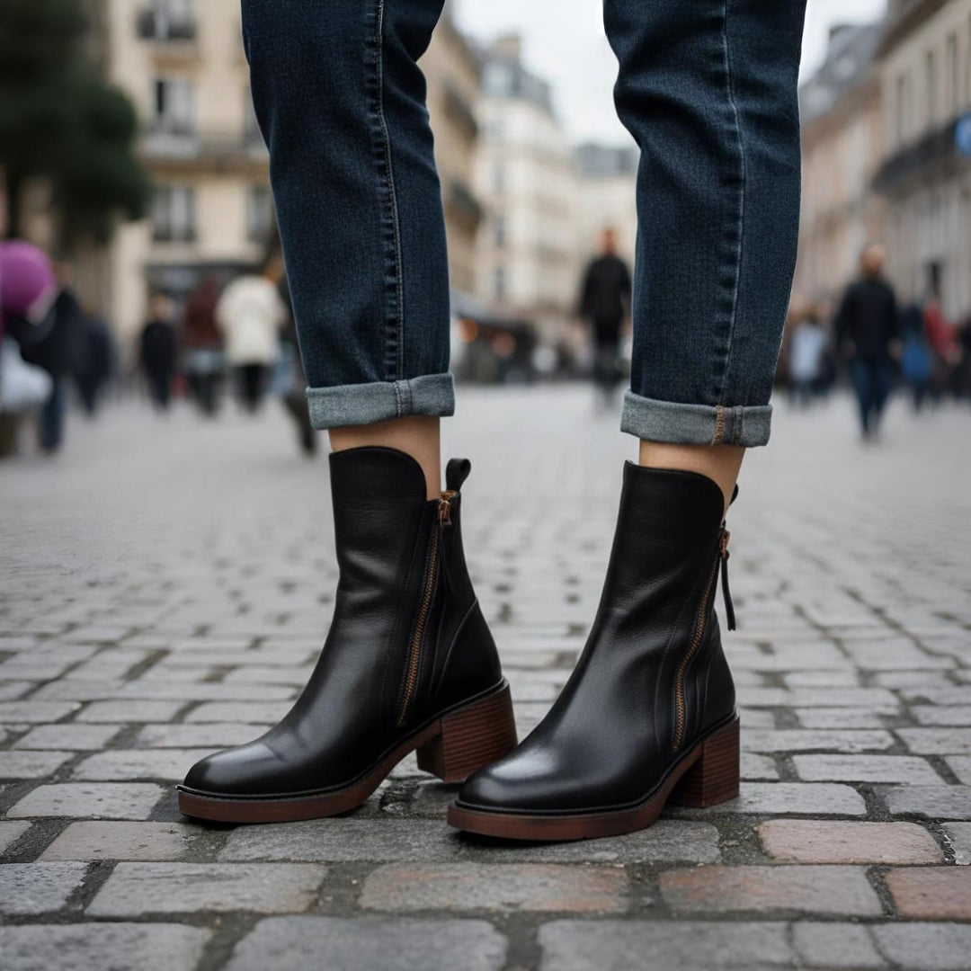 Martina | Premium Leather Ankle Boots