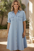 JOANNA - Short Sleeve Dress" can be rewritten as "JOANNA - Casual Short Sleeve Dress.