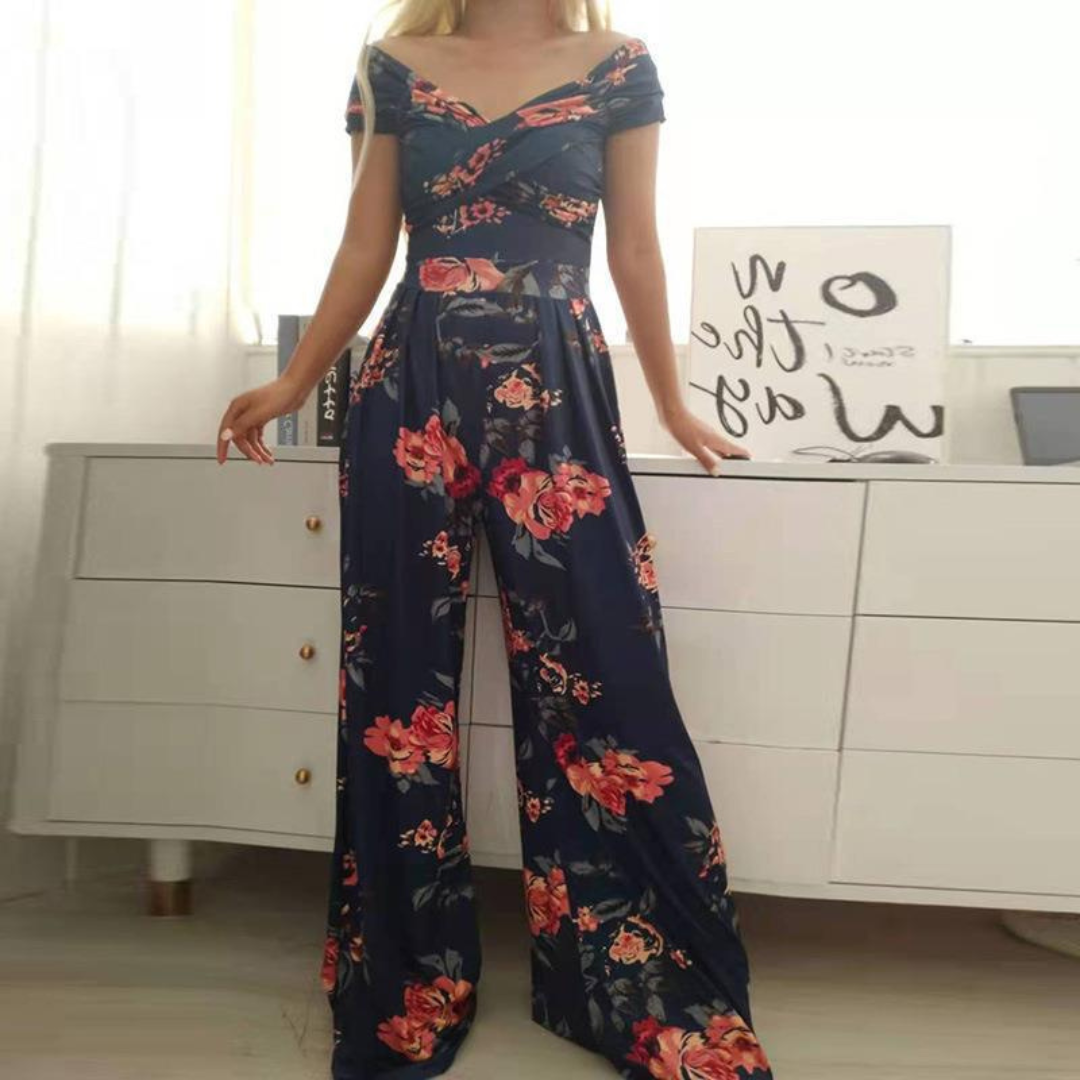 EPIFANY™ – Stylish Wide-Leg Summer Jumpsuit
