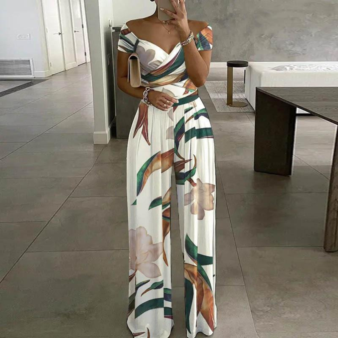 EPIFANY™ – Stylish Wide-Leg Summer Jumpsuit