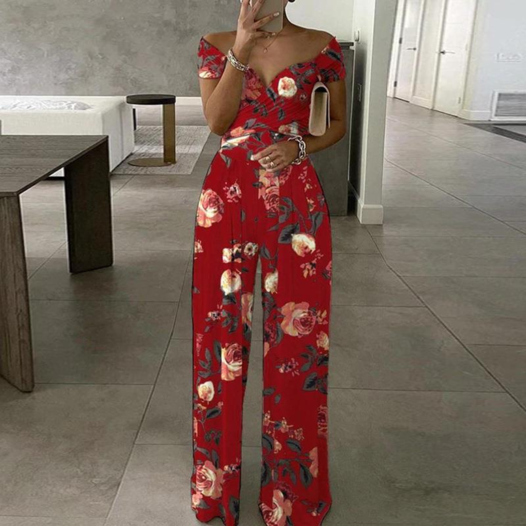 EPIFANY™ – Stylish Wide-Leg Summer Jumpsuit