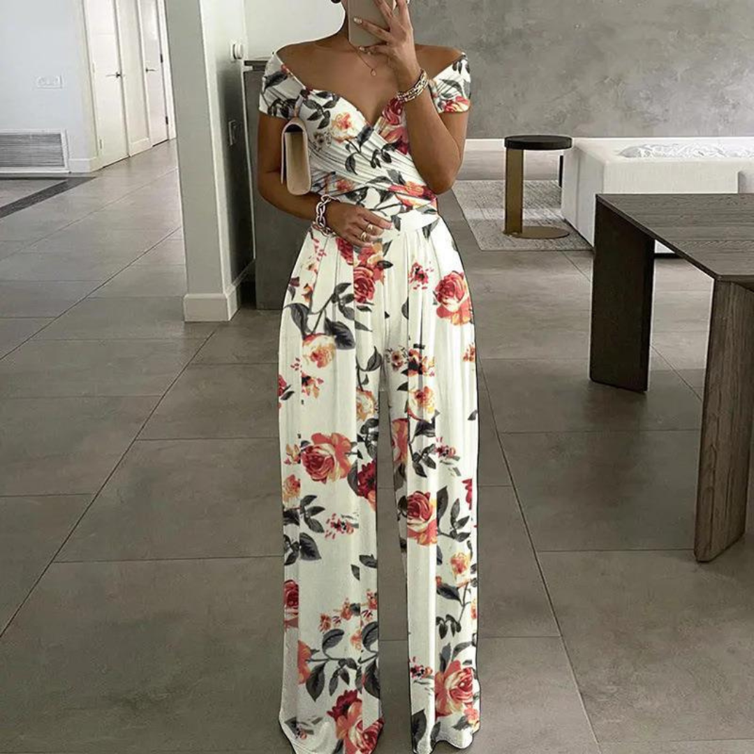 EPIFANY™ – Stylish Wide-Leg Summer Jumpsuit