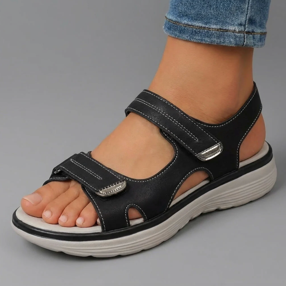 Soline Orthopedic Sandals with Non-Slip Design