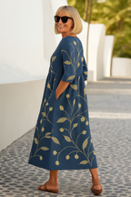 Eliza | Effortlessly Elegant Midi Dress - Daily Comfort Redefined