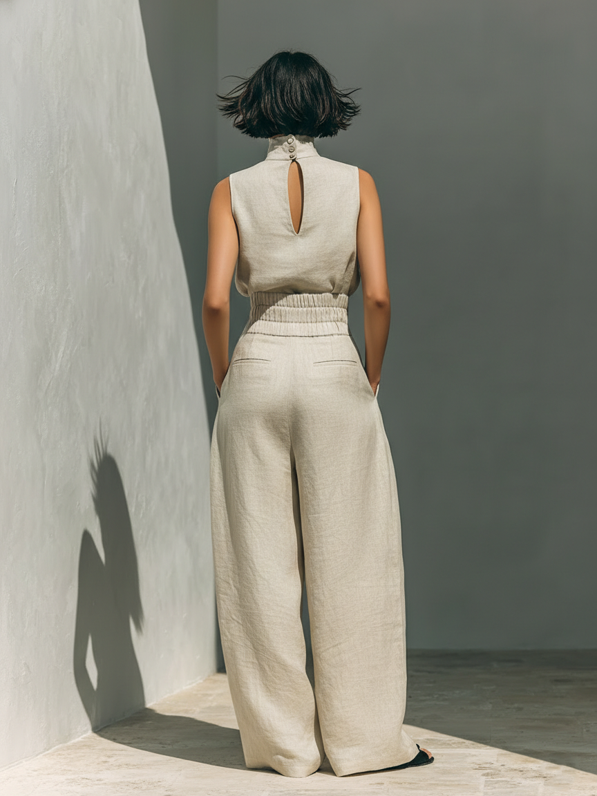 Tina - Sleek Women's Minimalist Ensemble