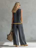Leila - Chic Two-Piece Ensemble