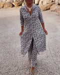 Sara™ | Button-Up Two-Piece Set