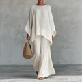 Cristina | Two-Piece Set with Long Sleeves and Loose Pants