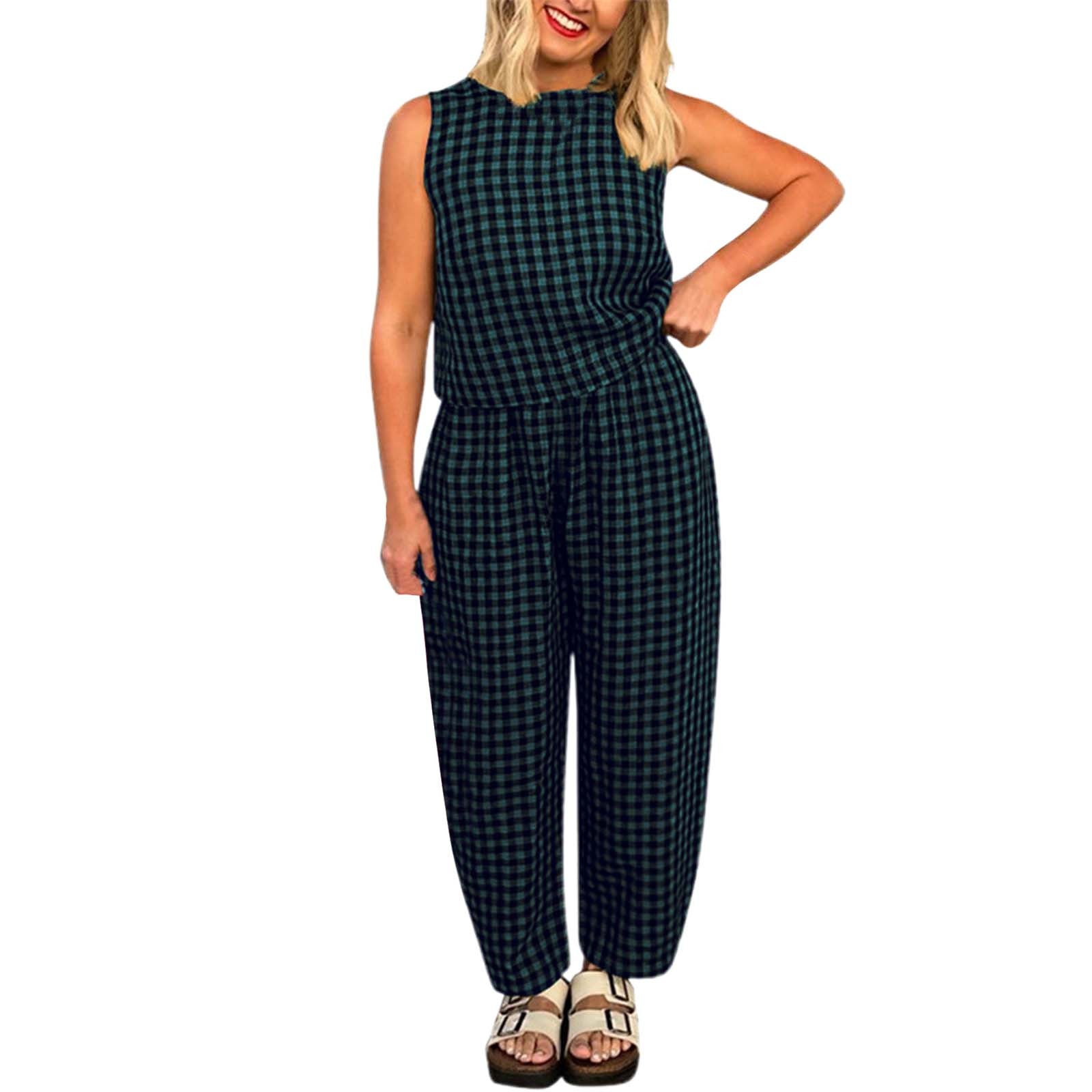 LEIGH™ - Breezy Sleeveless Two-Piece Casual Lounge Set