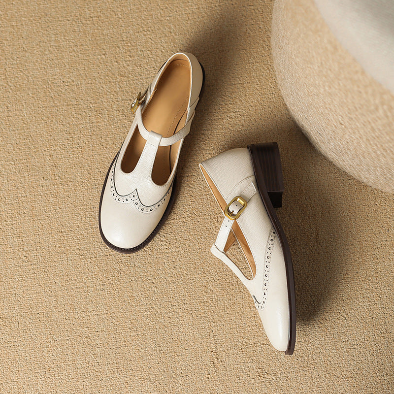 Ysolenne | Chic T-Bar Mary Jane Shoes