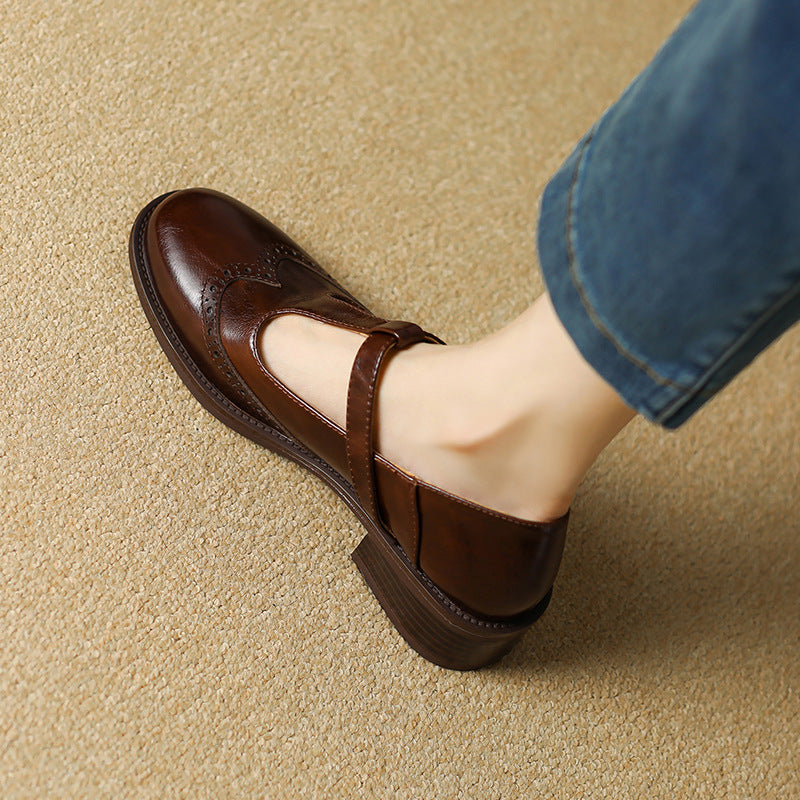Ysolenne | Chic T-Bar Mary Jane Shoes