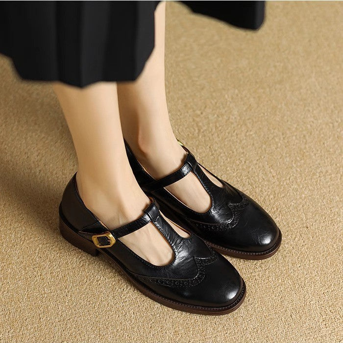 Ysolenne | Chic T-Bar Mary Jane Shoes