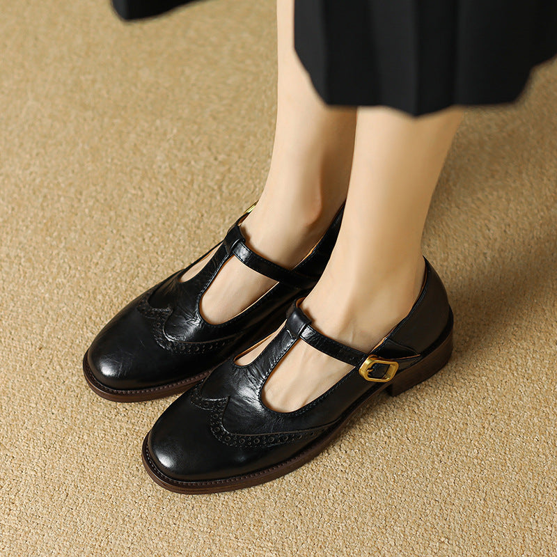 Ysolenne | Chic T-Bar Mary Jane Shoes